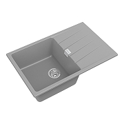 Кухонная мойка Rivelato Raum RM-78 RM-78 grigio metallizzato цвет Серый металлик-1