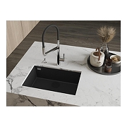 Кухонная мойка Rivelato Stria 69 SR-6963 Nero profondo цвет Черный-2