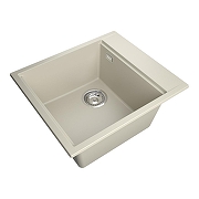 Кухонная мойка Rivelato Tesoro 45 TR-455-L beige scuro цвет Темно-бежевый-1