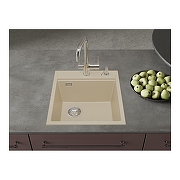Кухонная мойка Rivelato Tesoro 45 TR-455-L beige scuro цвет Темно-бежевый-2