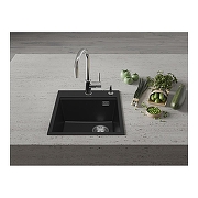 Кухонная мойка Rivelato Tesoro 45 TR-455-R nero цвет Черный-2