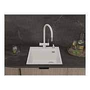 Кухонная мойка Rivelato Tesoro 50 TR-505-R brina цвет Иней-2