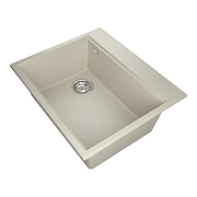 Кухонная мойка Rivelato Tesoro 60 TR-605-L beige scuro цвет Темно-бежевый-1