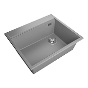 Кухонная мойка Rivelato Tesoro 60 TR-605-R grigio metallizz цвет Серый металлик-1