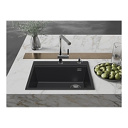 Кухонная мойка Rivelato Tesoro 60 TR-605-R antracite цвет Антрацит-2