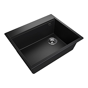 Кухонная мойка Rivelato Tesoro 60 TR-605-R nero цвет Черный-1