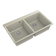 Кухонная мойка Rivelato Axel X-90-2D X-90-2D topazio цвет Топаз-1