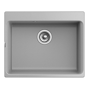 Кухонная мойка Rivelato Axel Х-60 Х-60 grigio metallizzato цвет Серый металлик