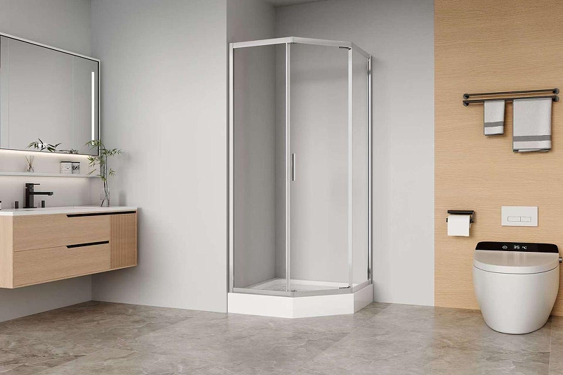 Душевой уголок Aquanet Bright AE90-P-90x90-CT 90х90 352420 