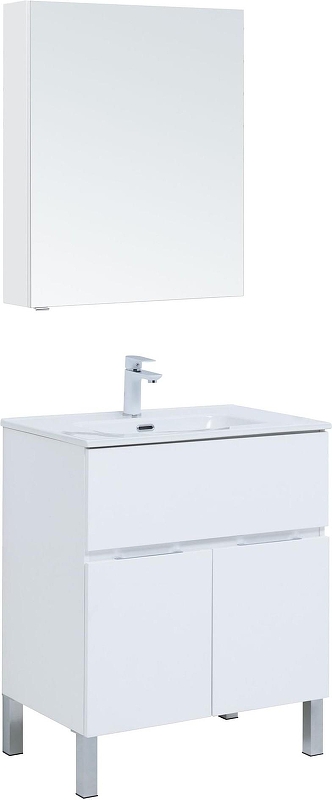 Комплект мебели для ванной Aquanet Алвита New 70 306170 