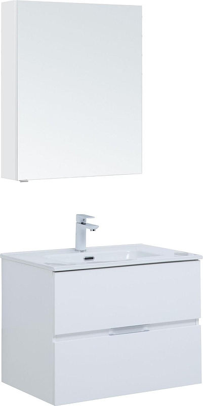 Комплект мебели для ванной Aquanet Алвита New 70 306178 подвесной 