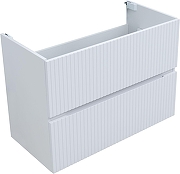 Тумба с раковиной Aquanet Джейн 90 332528 подвесная цвет Белый матовый-4