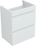 Тумба с раковиной Aquanet Нота New 50 335869 подвесная цвет Белый глянец-10