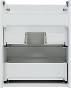 Тумба с раковиной Aquanet Нота New 50 335869 подвесная цвет Белый глянец-11