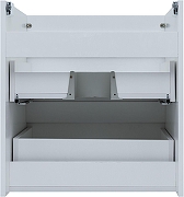 Тумба с раковиной Aquanet Нота New 58 335870 подвесная цвет Белый глянец-8