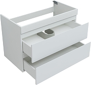 Тумба с раковиной Aquanet Нота New 90 335872 подвесная цвет Белый глянец-10