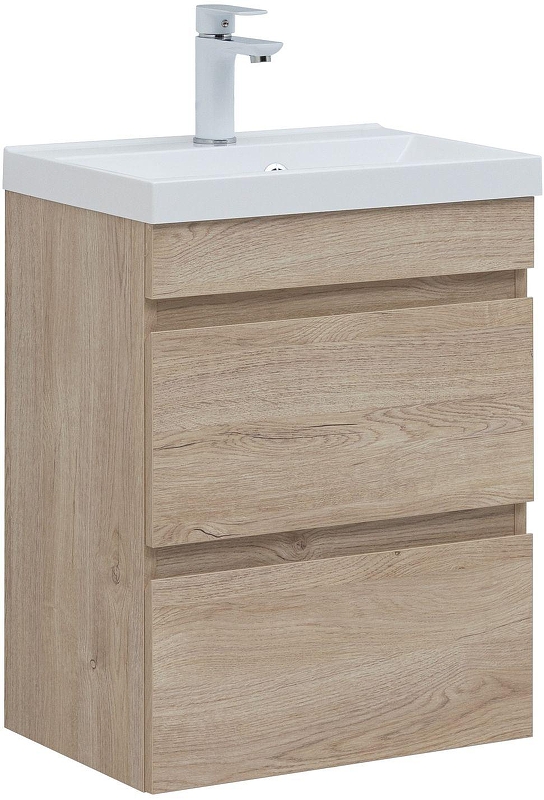 Тумба с раковиной Aquanet Нота New 50 335879 подвесная 