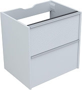 Тумба с раковиной Aquanet Вита 60 339160 подвесная цвет Белый матовый-8