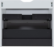 Тумба с раковиной Aquanet Вита 70 339161 подвесная цвет Белый матовый-7