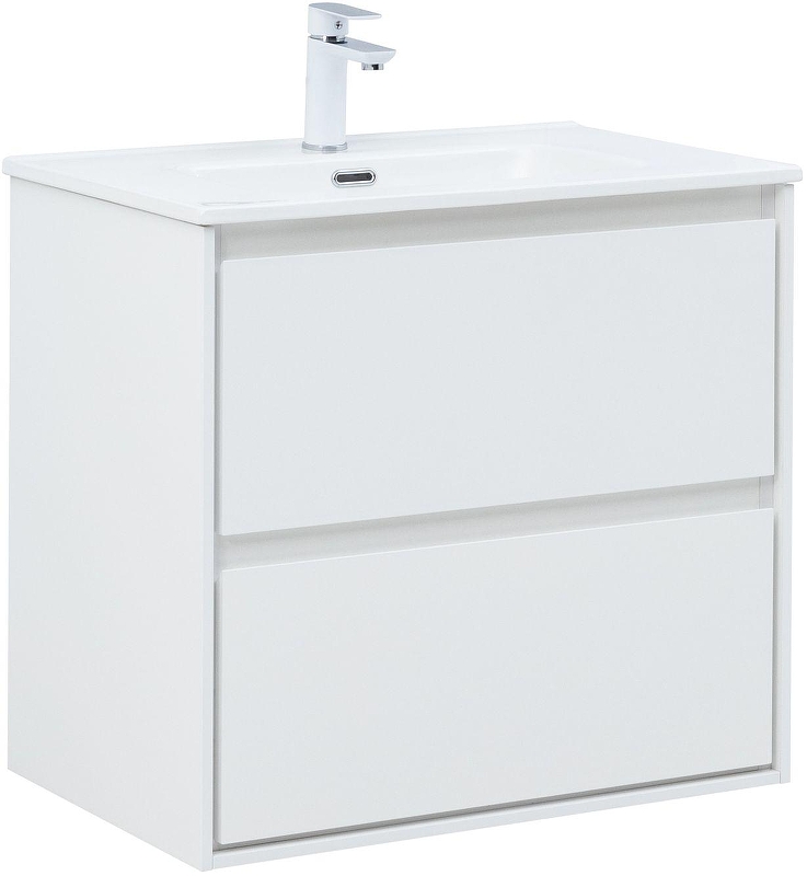 Тумба с раковиной Aquanet Милан 70 340153 подвесная 