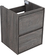 Тумба с раковиной Aquanet Милан 50 340156 подвесная цвет Дуб рошелье-5