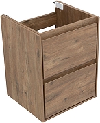 Тумба с раковиной Aquanet Милан 50 340161 подвесная цвет Дуб рустикальный-7