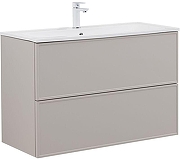 Тумба под раковину Aquanet Арт 100 343969 подвесная цвет Бежевый