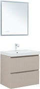Тумба под раковину Aquanet Джейн 70 343976 подвесная цвет Бежевый-6