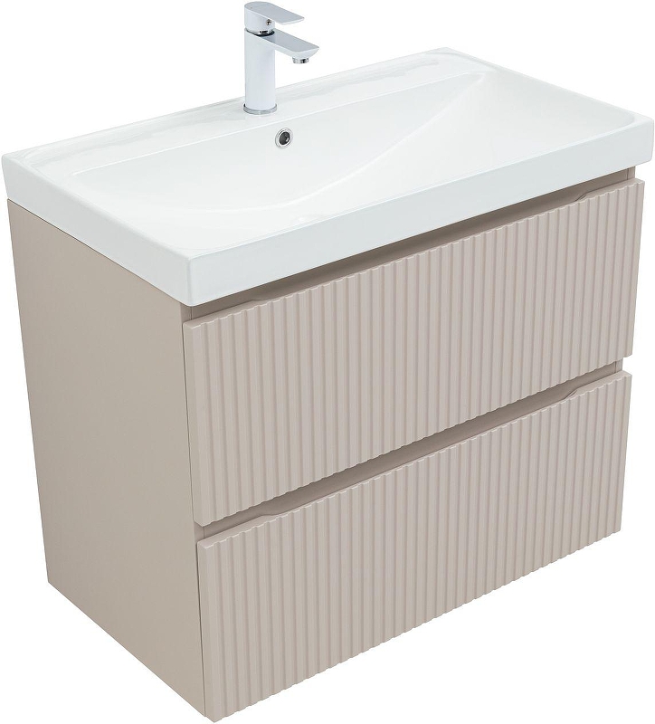 Тумба под раковину Aquanet Джейн 80 343977 подвесная 