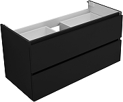 Тумба с раковиной Aquanet Вега 2.0 100 344745 подвесная цвет Черный-6