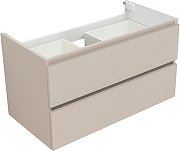 Тумба с раковиной Aquanet Вега 2.0 90 344753 подвесная цвет Бежевый-5