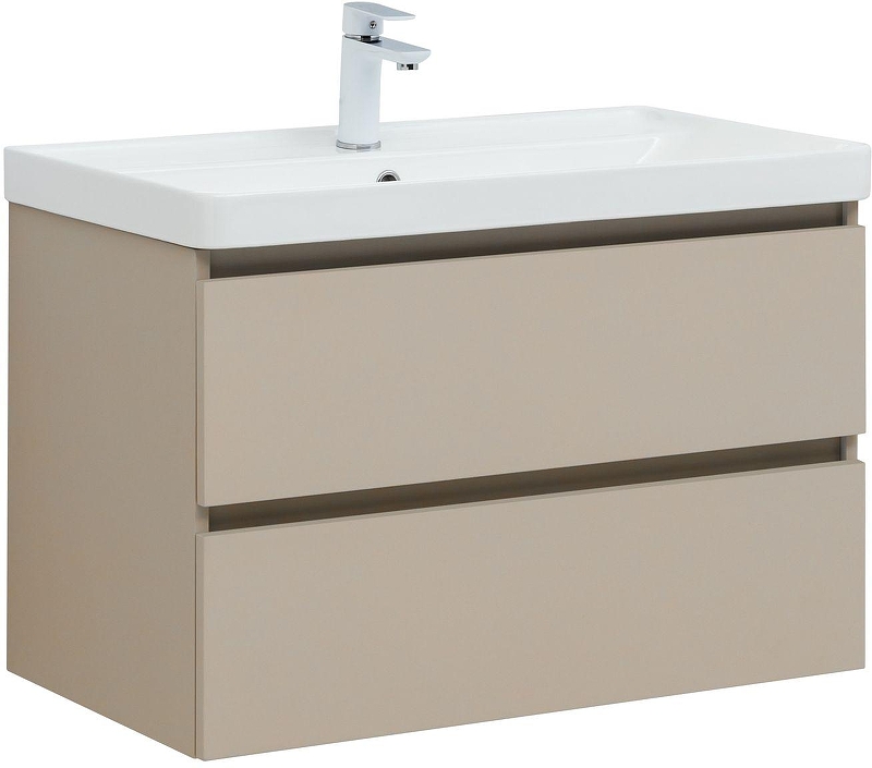 Тумба с раковиной Aquanet Вега 2.0 80 344754 подвесная 