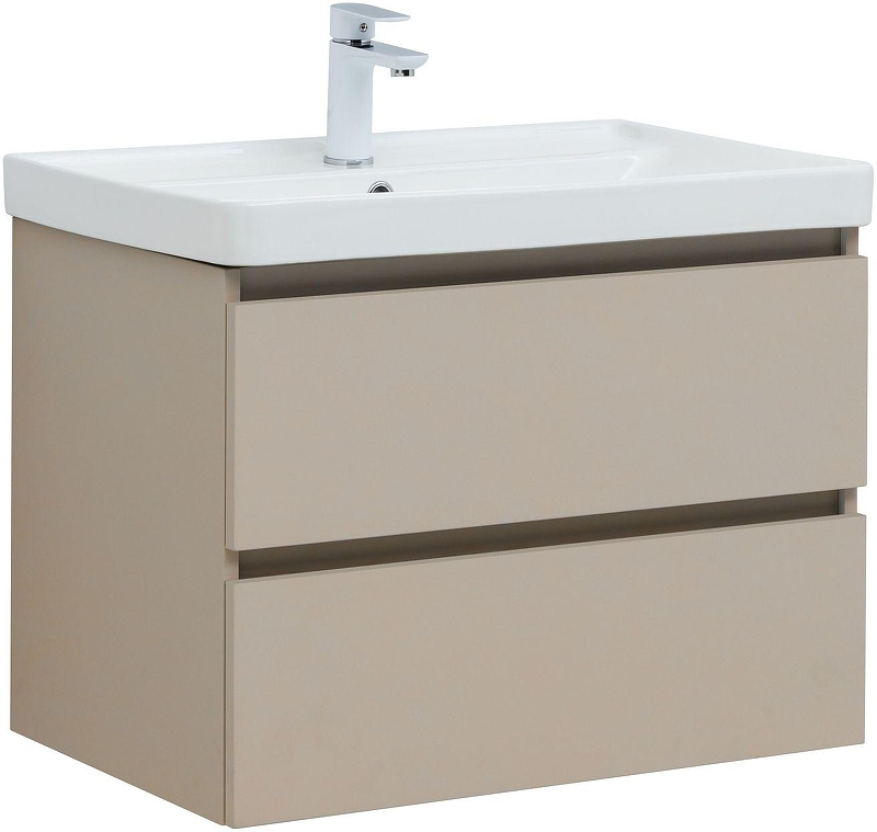 Тумба с раковиной Aquanet Вега 2.0 70 344755 подвесная 