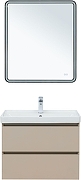 Тумба с раковиной Aquanet Вега 2.0 70 344755 подвесная цвет Бежевый-4