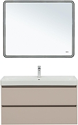 Тумба с раковиной Aquanet Вега 2.0 100 344756 подвесная цвет Бежевый-5