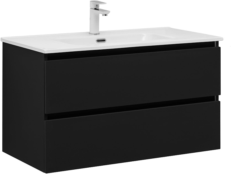 Тумба с раковиной Aquanet Вега 2.0 90 344763 подвесная 