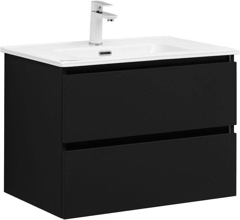 Тумба с раковиной Aquanet Вега 2.0 70 344766 подвесная 