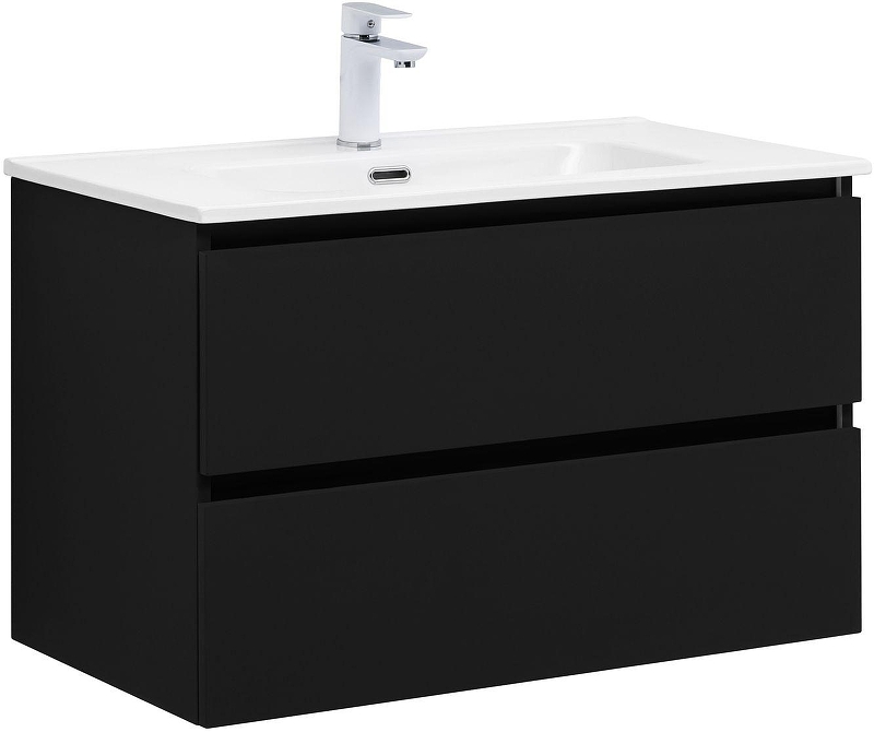 Тумба с раковиной Aquanet Вега 2.0 80 344767 подвесная 