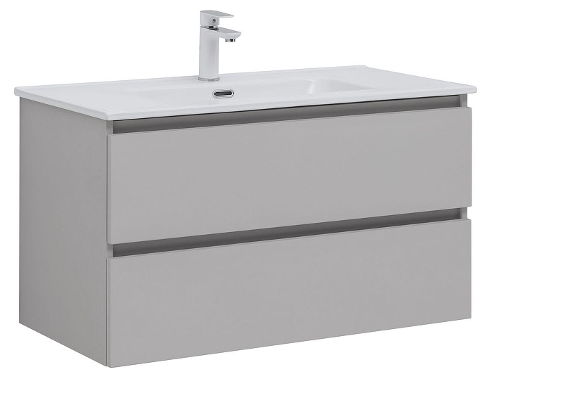 Тумба с раковиной Aquanet Вега 2.0 90 344773 подвесная 