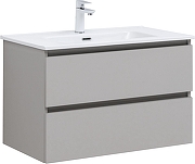 Тумба с раковиной Aquanet Вега 2.0 80 344774 подвесная цвет Бежевый