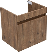 Тумба с раковиной Aquanet Оптима 50 345347 подвесная цвет Дуб рустикальный-8