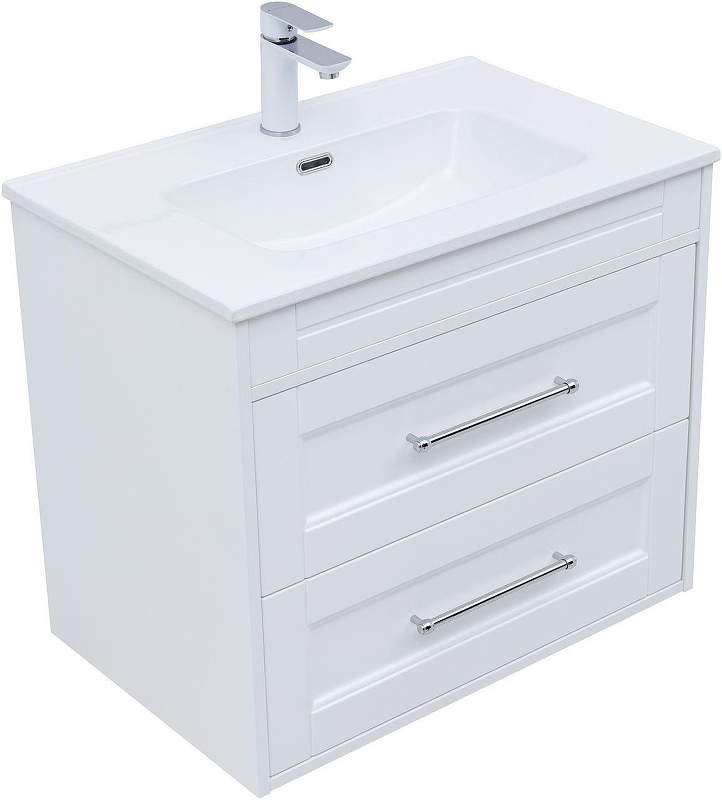 Тумба с раковиной Aquanet Бостон New 60 345364 подвесная 