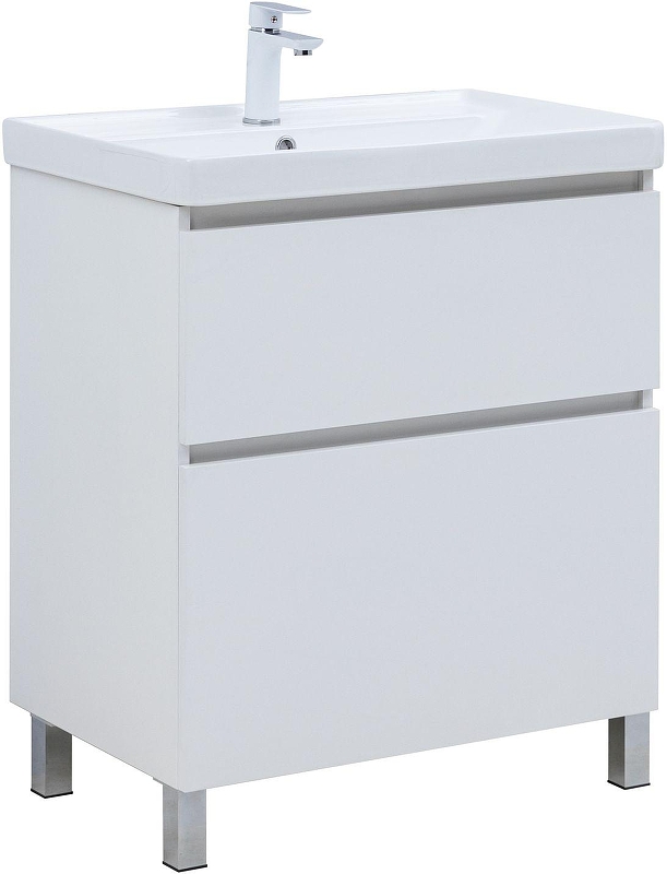 Тумба с раковиной Aquanet Вега 70 345376 