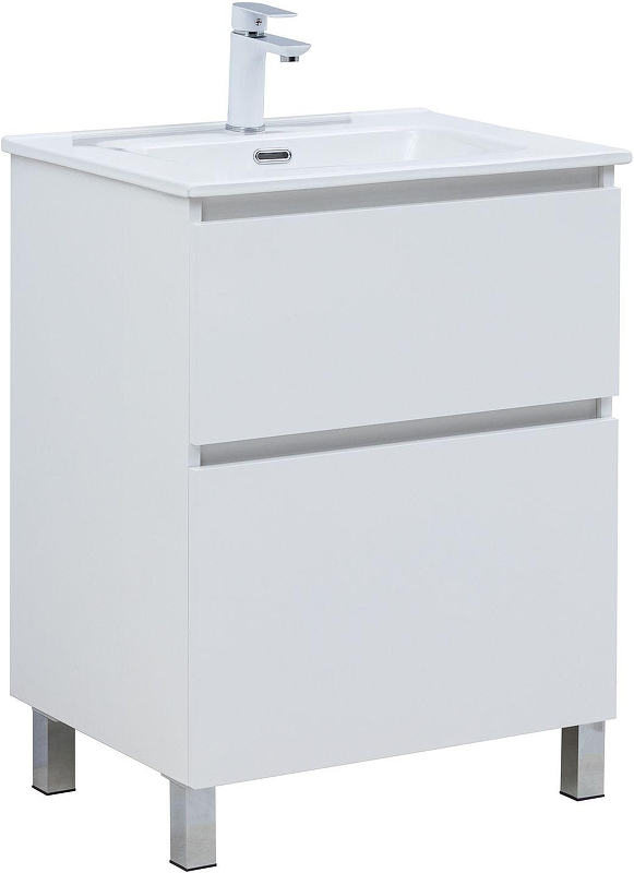 Тумба с раковиной Aquanet Вега 60 345380 