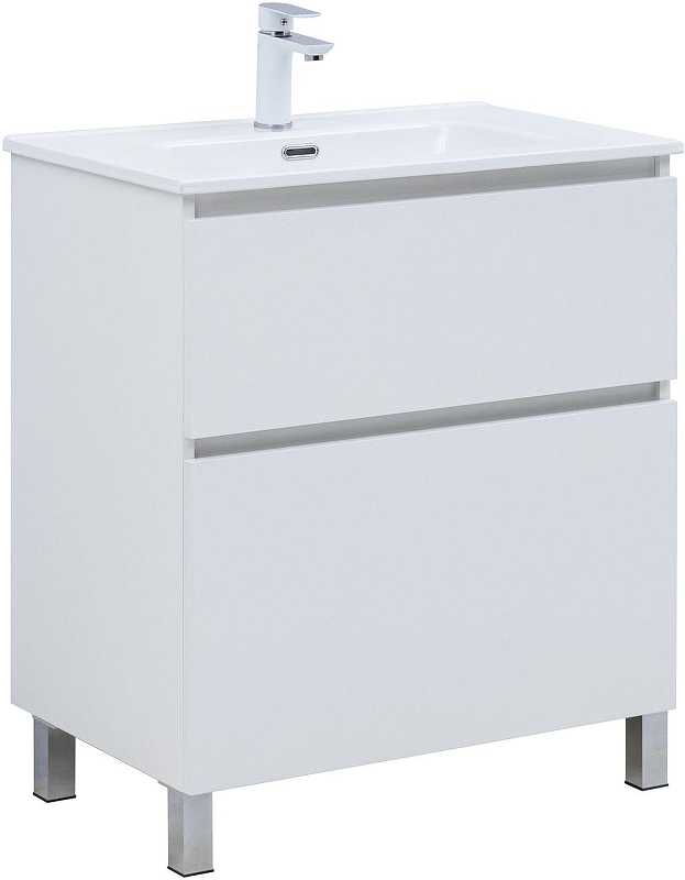 Тумба с раковиной Aquanet Вега 70 345381 