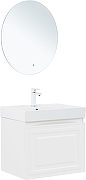 Тумба под раковину Aquanet Агата 60 345480 подвесная цвет Белый сатин-11
