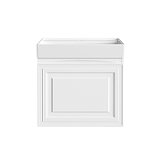 Тумба под раковину Aquanet Агата 60 345480 подвесная цвет Белый сатин-5