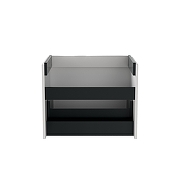 Тумба под раковину Aquanet Агата 60 345480 подвесная цвет Белый сатин-16