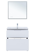 Тумба с раковиной Aquanet Алвита New 80 345679 цвет Белый матовый-5