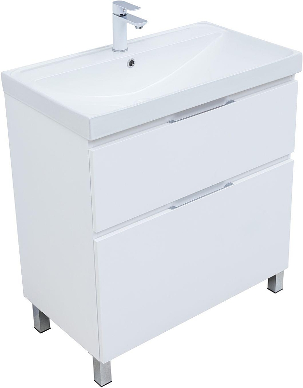 Тумба с раковиной Aquanet Алвита New 70 345687 